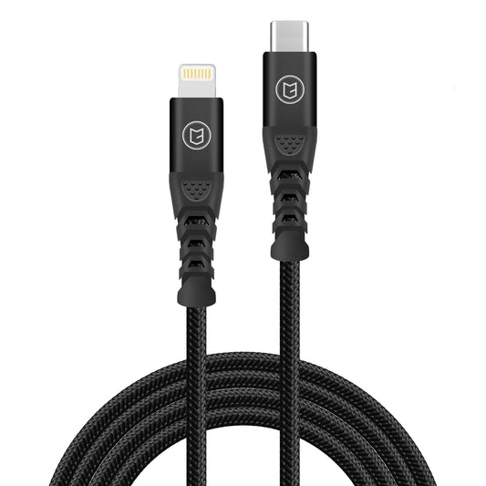 Braided Cable Lightning Type-C- C3 Tech 1m