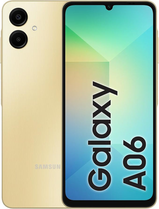 Samsung Galaxy A06 4GB RAM 64GB Storage (Gold)